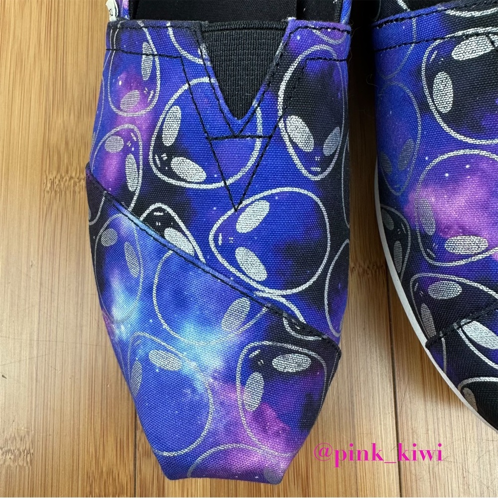 Toms Women’s Alpargata Alien Shoes - Picture 4 of 17